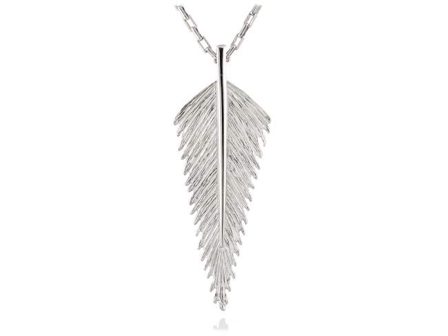 Pendant FAR WEST  in silver de Marina Garcia Joyas en plata Pendant in rhodium plated 925 sterling silver. (size: 7,6 cm.)  (Chain is not included)