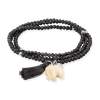 Pulsera ZEN ANTRACITA con elefante