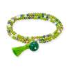 Pulsera ZEN NEÓN PISTACHO con piedra natural