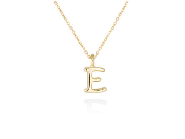 Necklace in 18kt. Gold de Marina Garcia Joyas en plata Necklace in yellow 18kt gold (length: 40-42 cm.) (Letter height: 7 mm.)