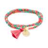 Pulsera ZEN MANDARINA con chapa Gracias