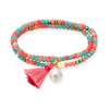 Bracelet ZEN TANGERINE with pearl