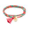 Bracelet ZEN TANGERINE with Love charm