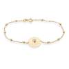 Armband   in 18kt Gelbgold und Diamanten