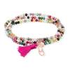 Pulsera ZEN TURMALINA con clip amistad