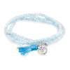 Bracelet ZEN AQUAMARINE with Love charm