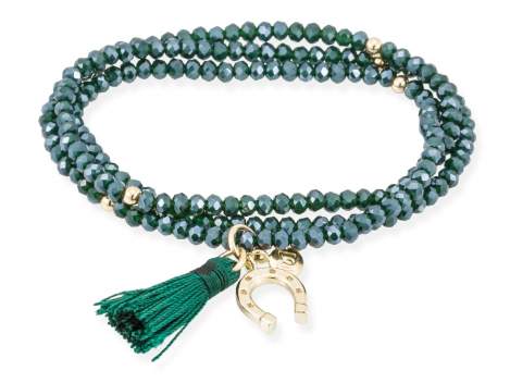 Pulsera ZEN VERDE con herradura