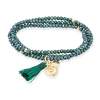 Pulsera ZEN VERDE con charm Love