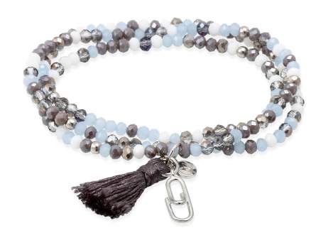 Bracelet ZEN ICE BLUE mit Freundschaftsclip