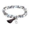 Bracelet ZEN ICE BLUE mit Freundschaftsclip