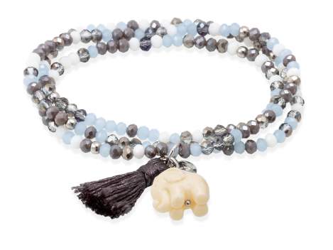 Pulsera ZEN HIELO con elefante