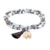 Bracelet ZEN ICE BLUE mit Elefant