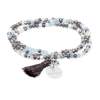 Bracelet ZEN ICE BLUE mit Gracias medal