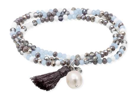 Pulsera ZEN HIELO con perla