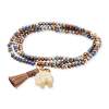 Pulsera ZEN CHOCOLATE con elefante