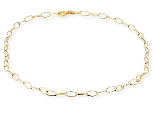 Chain   in golden silver de Marina Garcia Joyas en plata Chain in 18kt yellow gold plated 925 sterling silver. (length: 50 cm.)