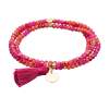 Bracelet ZEN BUGANVILLA with peseta charm