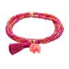 Bracelet ZEN BUGANVILLA mit Elefant