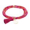 Pulsera ZEN BUGANVILLA con chapa