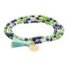 Pulsera ZEN NENUFAR con chapa Gracias