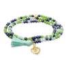 Bracelet ZEN NENUFAR with Love charm