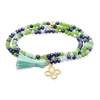 Bracelet ZEN NENUFAR with lucky clover