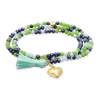 Bracelet ZEN NENUFAR mit Herz Charme