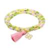 Bracelet ZEN BRITISH ROSE with lucky clover