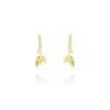 Earrings FIORELLA  in golden silver