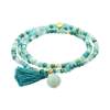 Bracelet ZEN MINT with gemstone