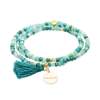 Pulsera ZEN MENTA con chapa Gracias