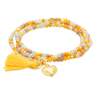 Bracelet ZEN MUSTARD with heart charm