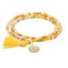 Bracelet ZEN MUSTARD with sun