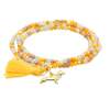 Bracelet ZEN MUSTARD with dog