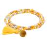 Bracelet ZEN MUSTARD with gemstone