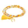 Bracelet ZEN MUSTARD with horseshoe