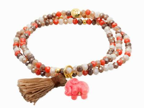 Pulsera ZEN ROBLE con elefante