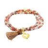 Bracelet ZEN EICHE mit Herz Charme