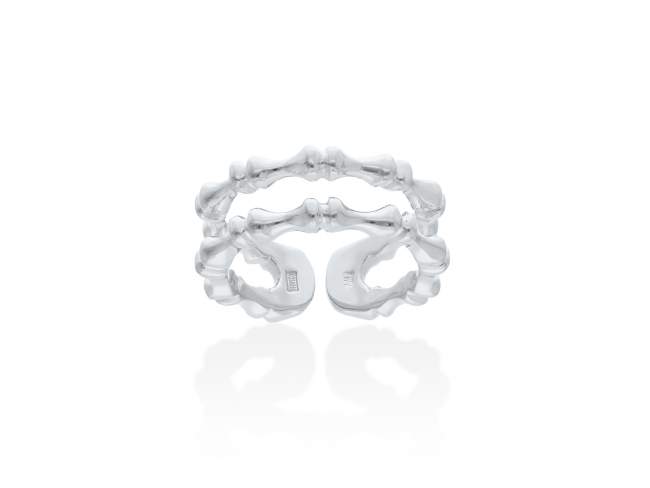 Ring Flow  in silber de Marina Garcia Joyas en plata Ring in Silber (925) rhodiniert.  