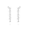 Earrings Guipur XL  in silver