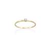 Anillo  en Oro 18Kt. y diamantes