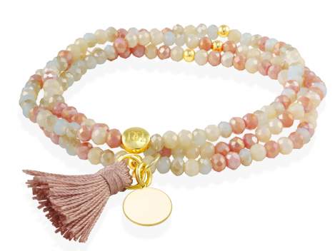 Bracelet ZEN MAKE UP mit medal