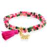 Bracelet ZEN FRAMBUESA mit Schmetterling