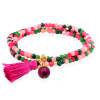 Bracelet ZEN FRAMBUESA with gemstone