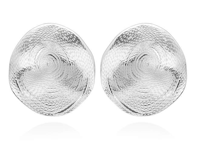 Earrings St. Tropez  in silver de Marina Garcia Joyas en plata Earrings in rhodium plated 925 sterling silver. (size: 3 cm.)