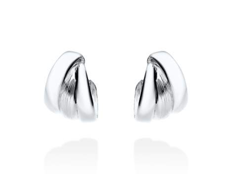 Pendientes Rodeo  en plata