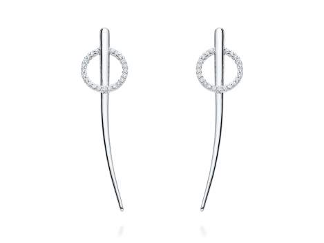 Earrings Reims  in silver