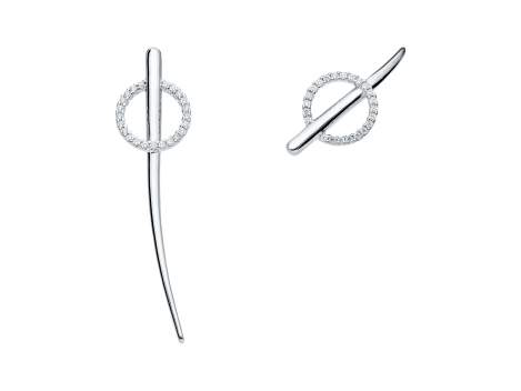 Earrings Reims trepador  in silver