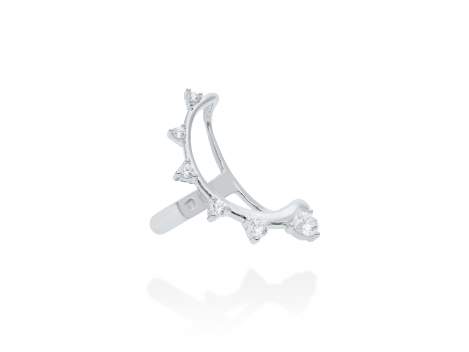 Earcuff Doux  en plata