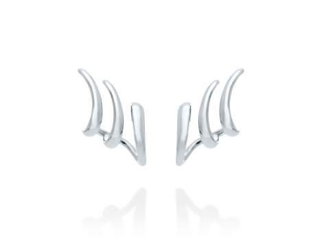 Climber Earring Rosse  in silver